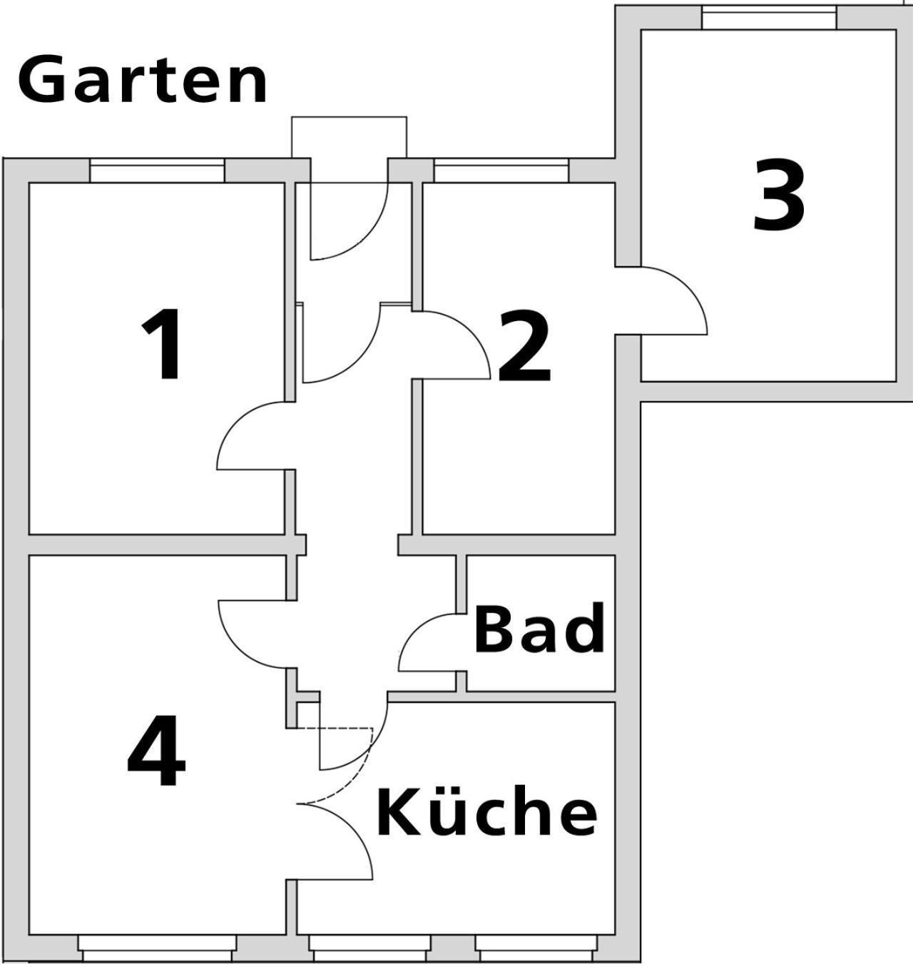 Messe-Apartment, 4 Schlafzimmer, 80 Qm, Garten - 6 Km Zur Messe, Verkehrsguenstig, Ruhig, Parkplaetze Nürnberg Kültér fotó